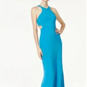 Calvin Klein Blue Prom Dress